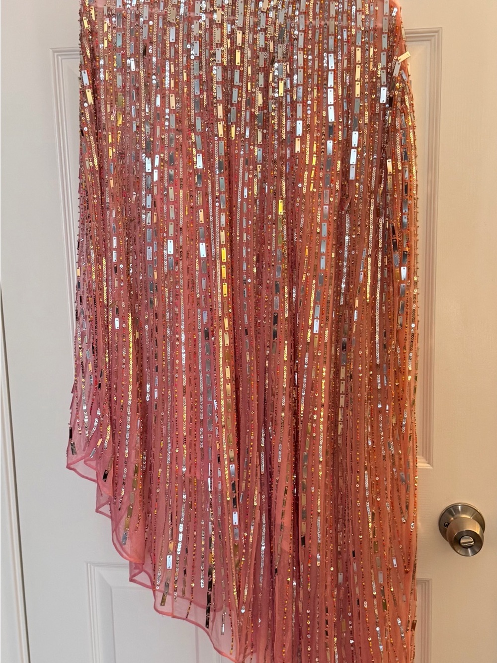 Bohemian Glamour! Asymmetrical Sequined Cocktail Dress or Fabulous Costume